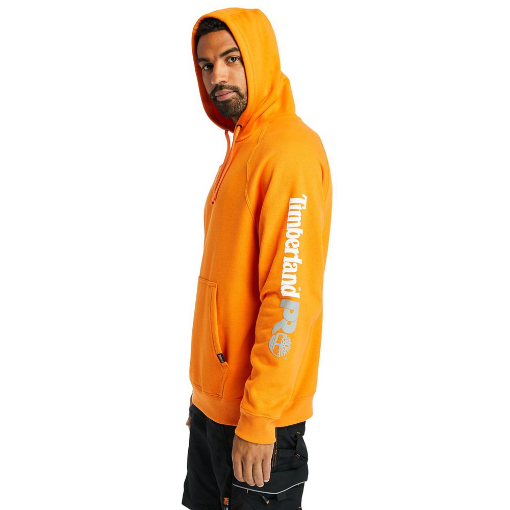 Sudadera Timberland Argentina Hombre - Pro® Hood Honcho Sport Hoodie - Naranjas - LJTPUR-092